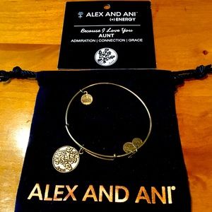 Alex and Ani Aunt charm bracelet